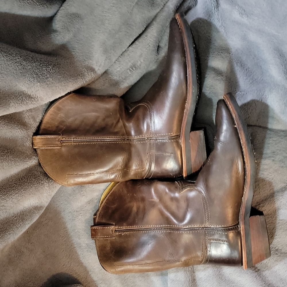 Chippewa Brown Leather Men's Boots